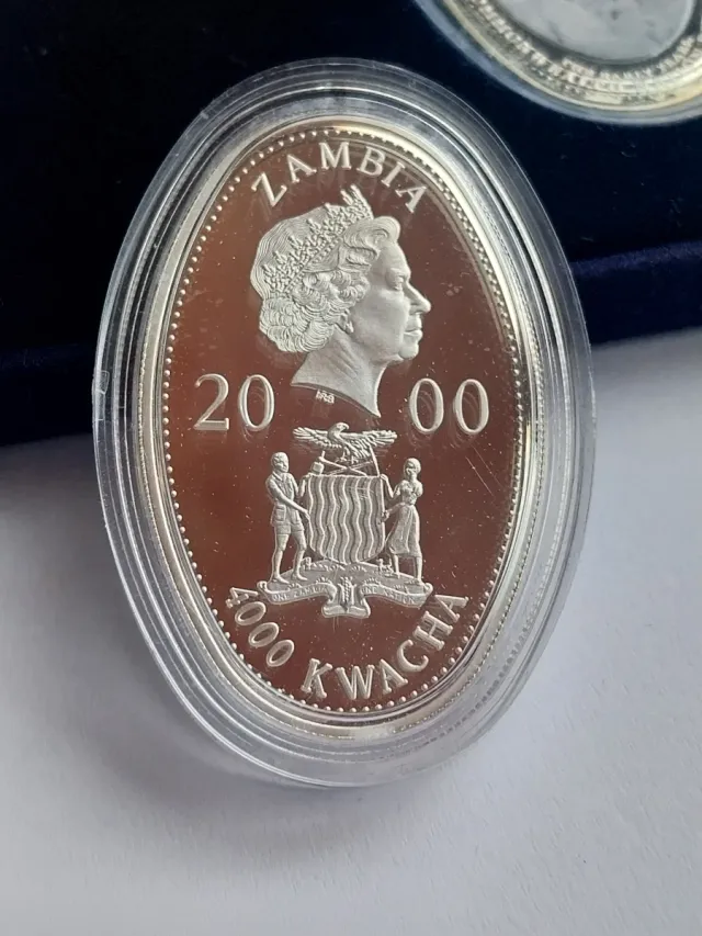 Colección Monedas de Plata.The Queen Mother.