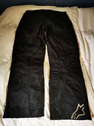 Alpinestars protean DRYSTAR Pantal/ón de Motorista Gr/ã /¶ /Ã/ÿe S Color Negro de Color Rojo