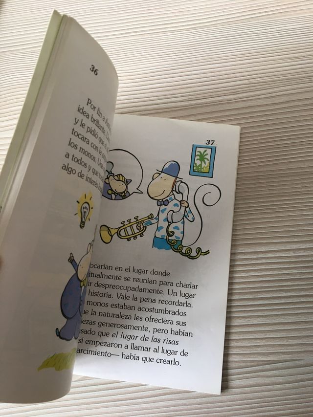 Libro "El mono que quería leer"