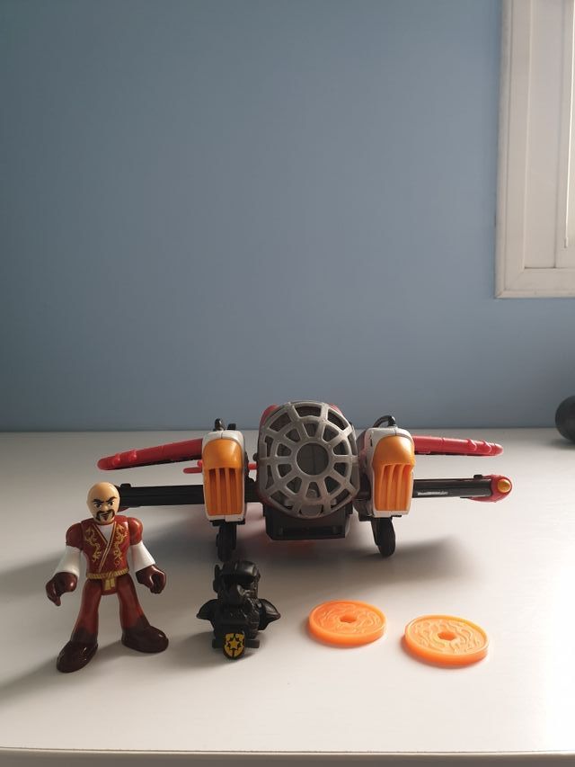 Avión doble águila Imaginext