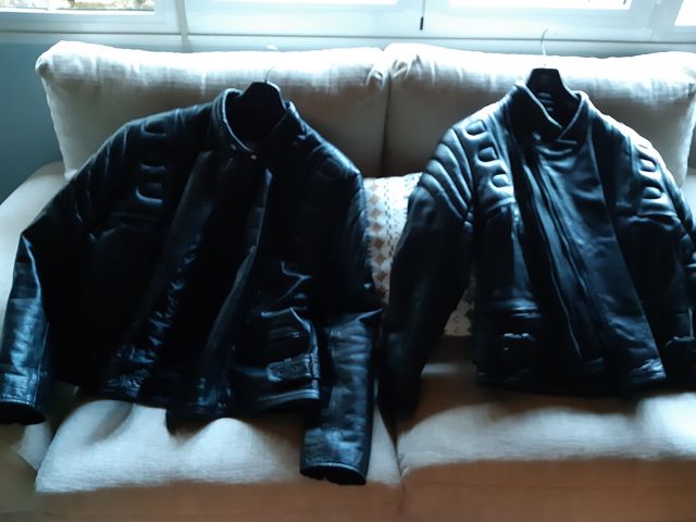 cazadoras de piel  marca Alex