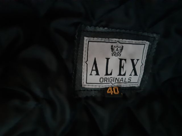 cazadoras de piel  marca Alex