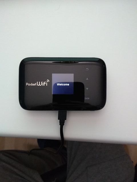 Wifi portátil , muy funcional para ir a Japón. 