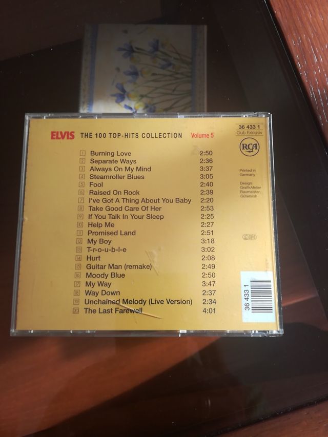ELVIS  PRESLEY  TOP HITS 3 CD