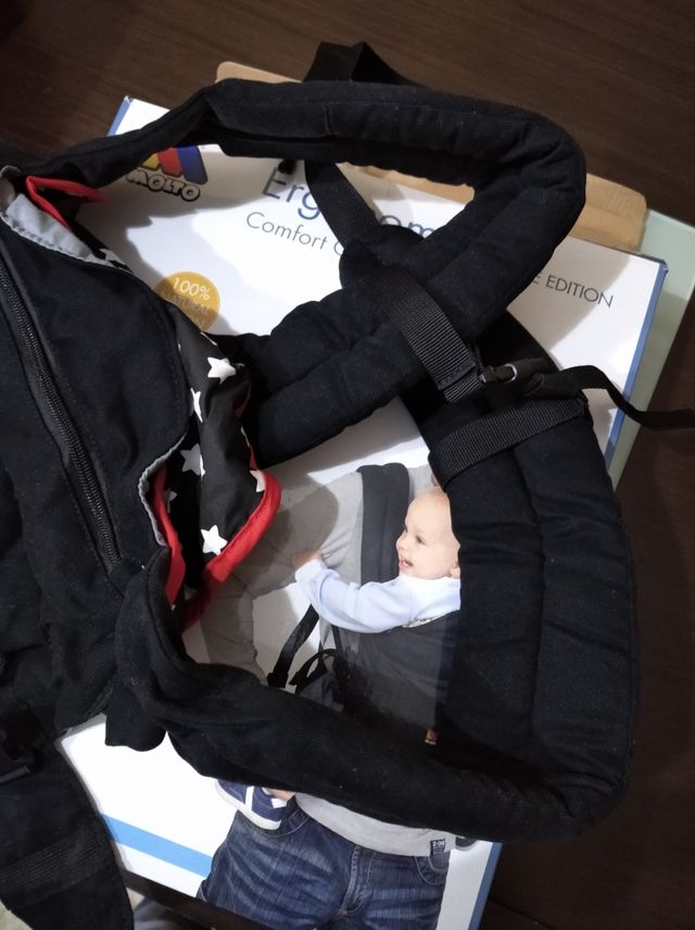 Mochila porteo Portabebés 2 en 1 Molto