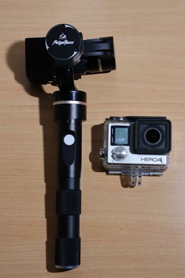GoPro hero 4 cámara  + estabilizador + accesorios