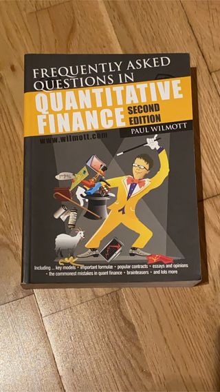 Frequently Asked Questions in Quantitative Finance
