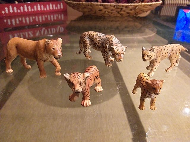 Tigres, leones, leopardos... schleich Germany