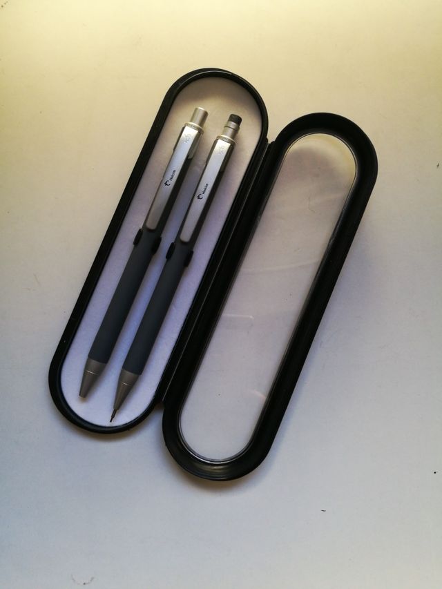 REGALO IDEAL NUEVO estuche bolígrafo + portaminas
