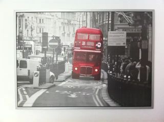cuadro ikea autobus londres cuadro ikea autobus londres