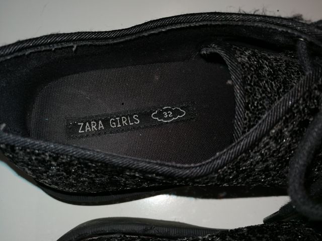 zapatos de niña de Zara kids t32