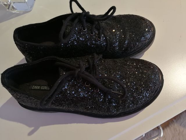 zapatos de niña de Zara kids t32