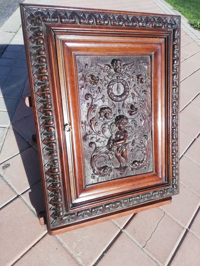 Espejo triptico madera antiguo tocador de segunda mano por 180 € en