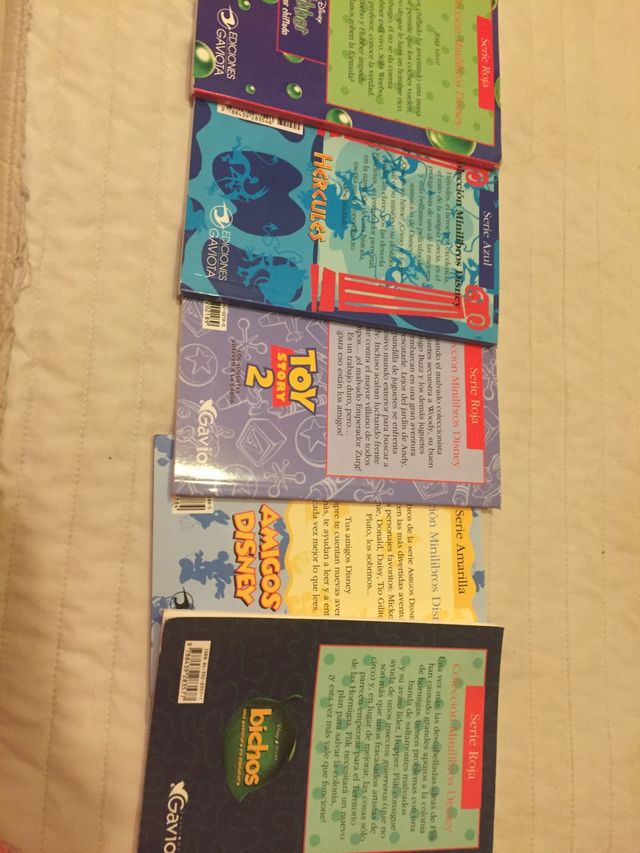 5 cuentos Disney tamaño bolsillo