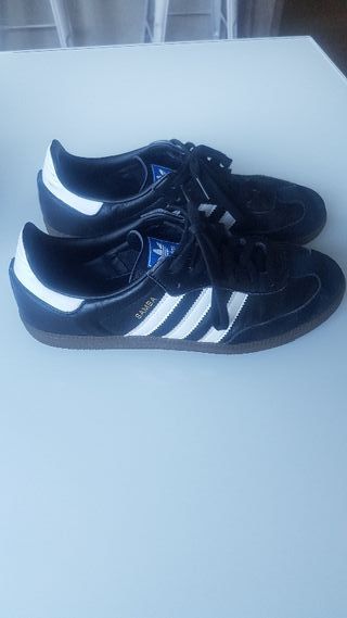 adidas samba negras hombre