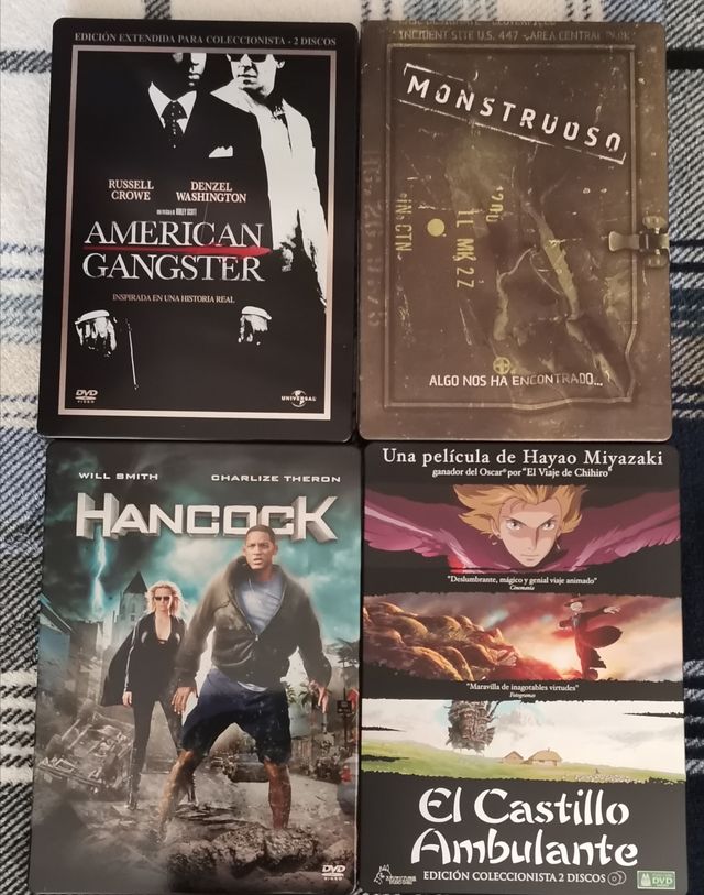 Pack Steelbook DVDs 