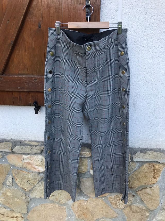 Pantalon de cuadros de Zara