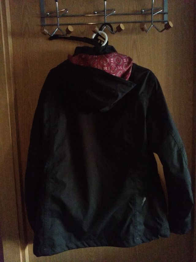 ABRIGO FORRO POLAR+CHUBASQUERO QUECHUA.60 E TIENDA