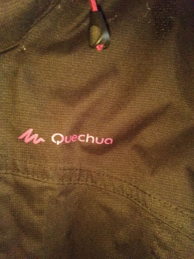 ABRIGO FORRO POLAR+CHUBASQUERO QUECHUA.60 E TIENDA