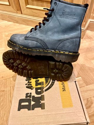 dr martens azul petroleo