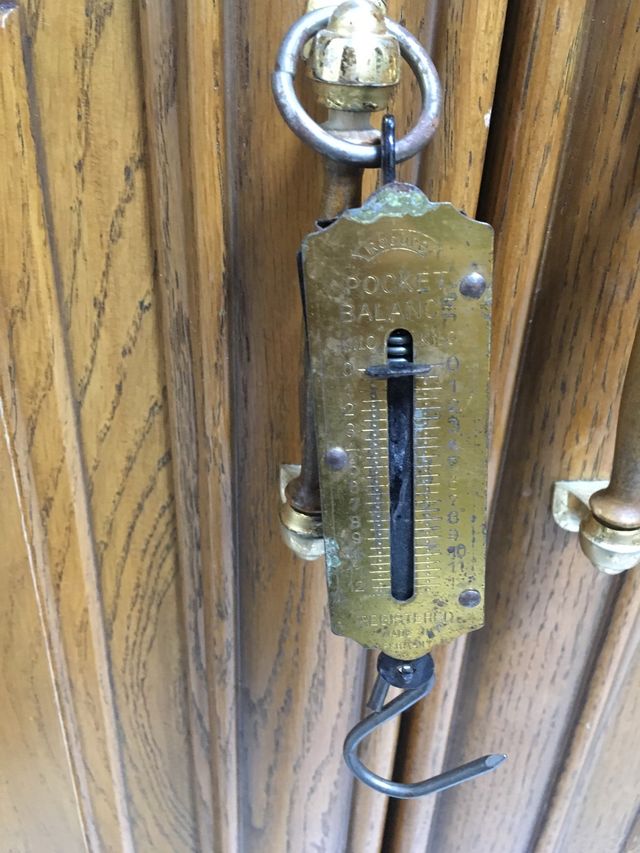 REBURE balanza manual vintage 