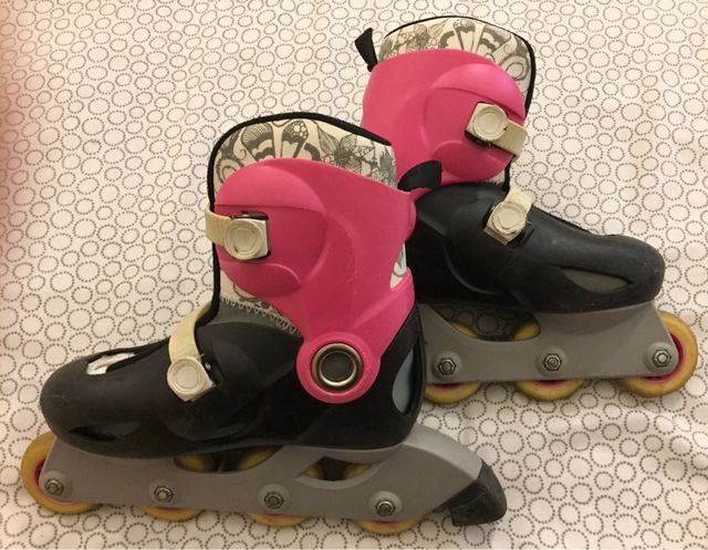 Patines línea talla 32-34-36 + Casco + regalo