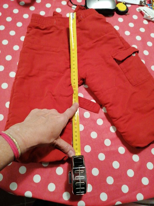 anorak + pantalón nieve bebé  Gocco 12 ~ 18 meses