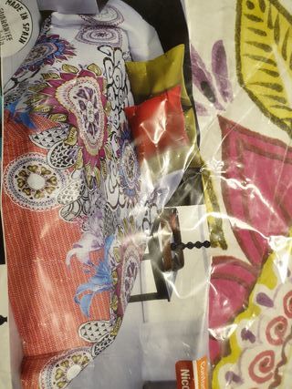 Colcha edredon cama 90 sin uso de segunda mano por 25 € en Colcha de segunda mano en Majadahonda en WALLAPOP