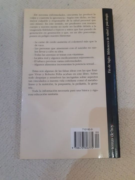 Los 100 mitos de la salud.