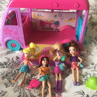 polly pocket caravana