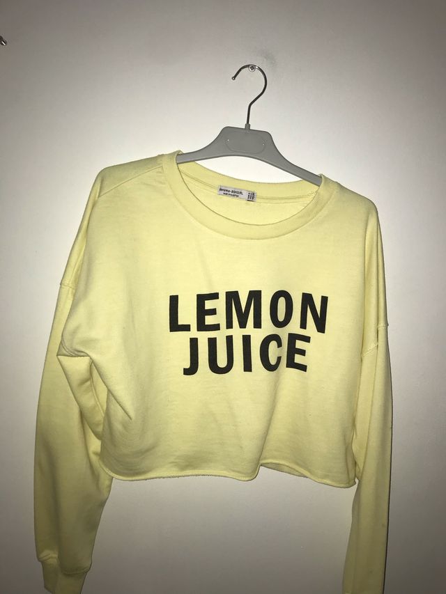 Sudadera crop (corta)