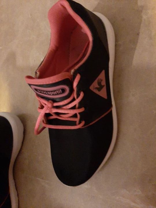 bambas deportivas Le coq Sportif rosas y negras