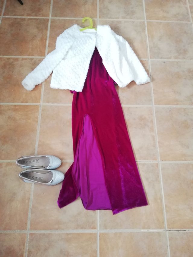 conjunto fiesta y disfraz niña