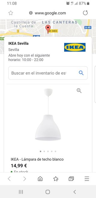 Lámparas Ikea en mano Sevilla WALLAPOP segunda de en YymI7fgb6v