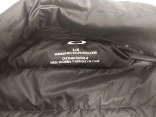 chaqueta pluma oakley
