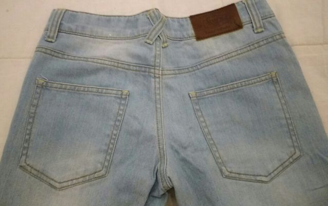 Pantalón tejano niña