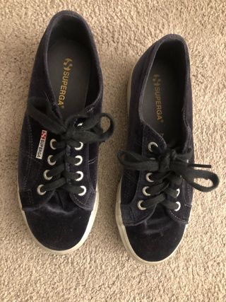 superga terciopelo