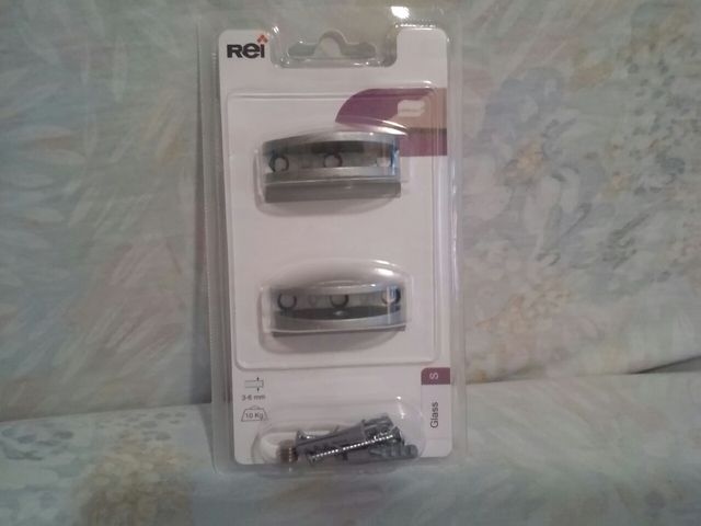 Soportes balda de cristal NUEVO