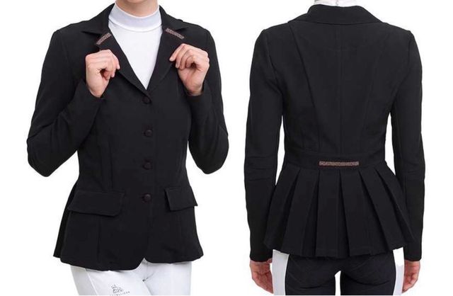 CHAQUETA CONCURSO GRIS BRILLANTES