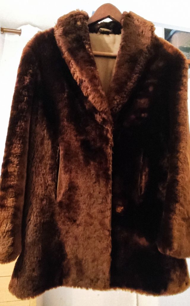 Chaquetón de pelo de mutón