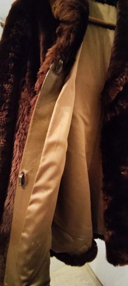 Chaquetón de pelo de mutón