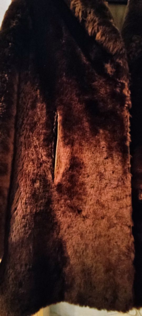 Chaquetón de pelo de mutón