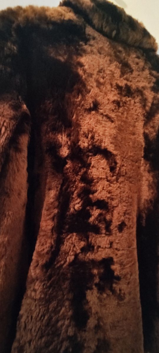 Chaquetón de pelo de mutón