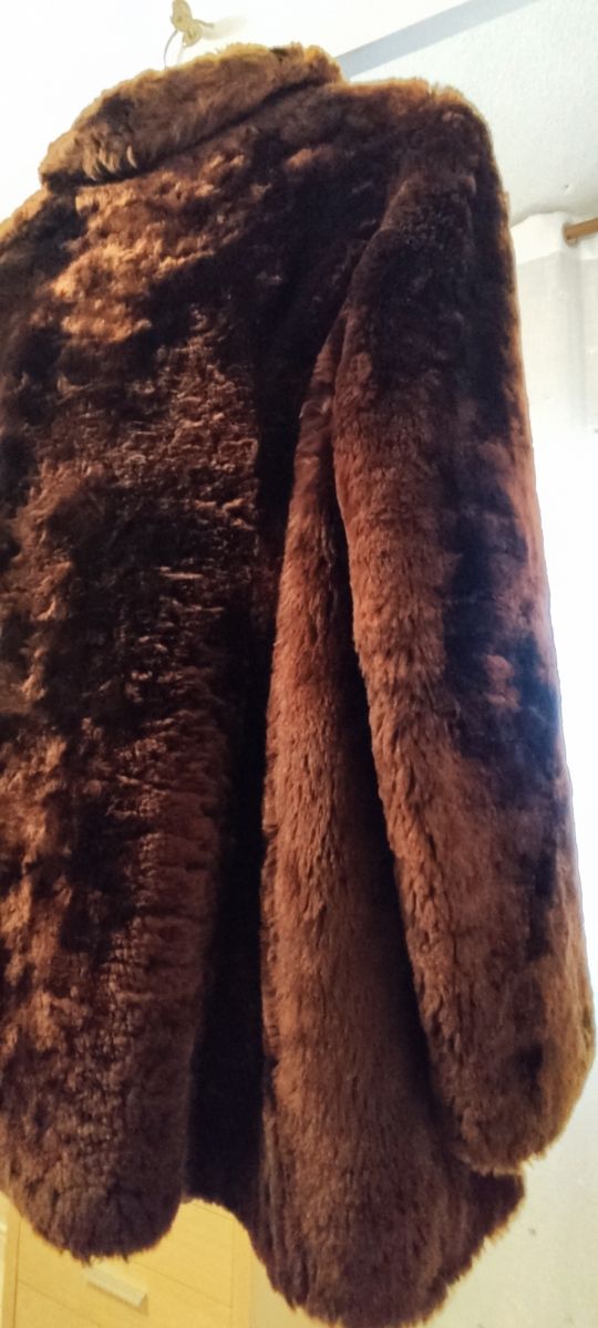 Chaquetón de pelo de mutón