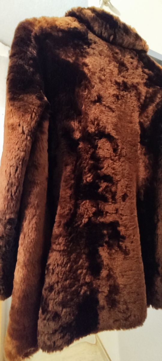Chaquetón de pelo de mutón
