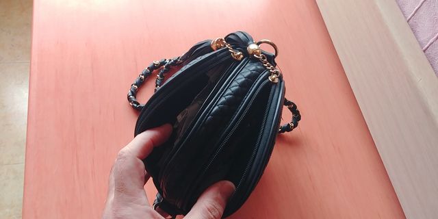 Bolso Fiesta Sin Estrenar Negro/Dorado (NUEVO)