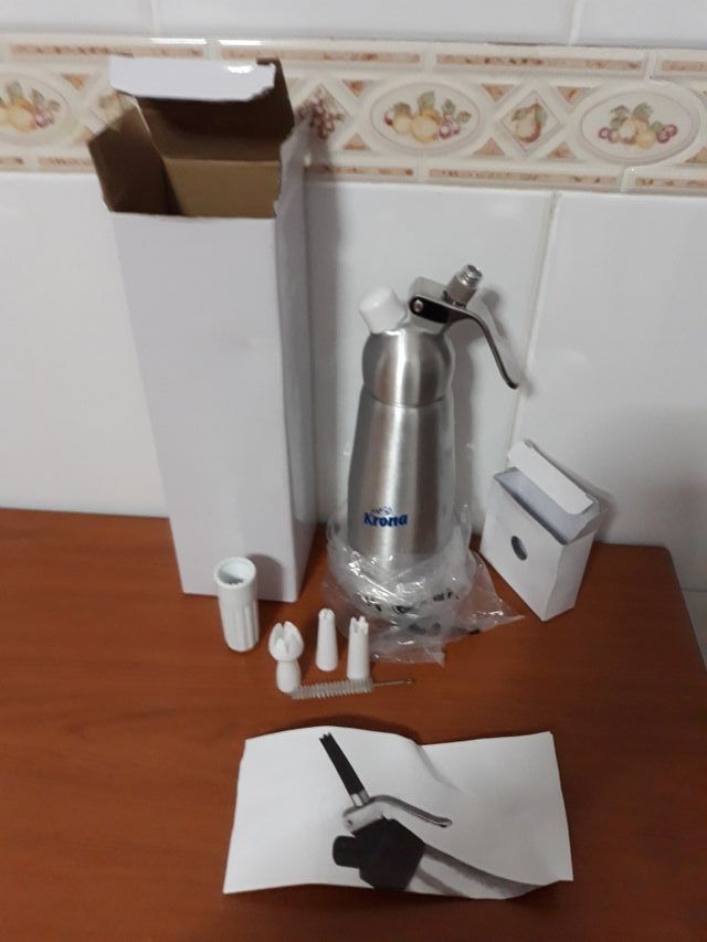 SIFÓN PARA HACER ESPUMAS