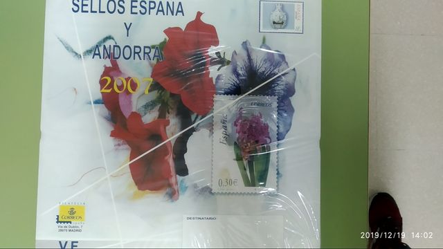 libro correos España y Andorra 2007