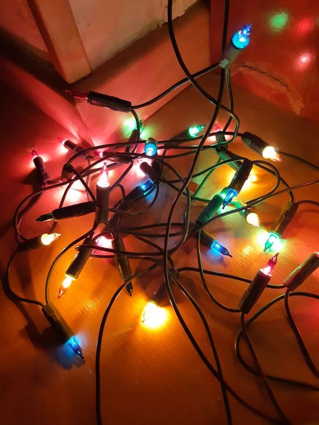 luces árbol Navidad