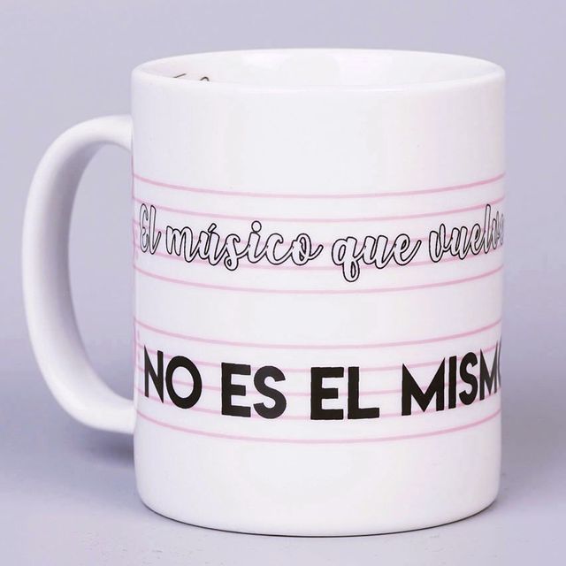 Taza MUG con frase personalizada para MÚSICOS